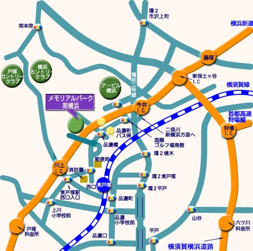 メモリアルパーク南横浜 霊園地図 霊園・墓石の須藤石材
