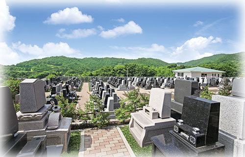 鶴巻霊園　もえぎのさと　霊園・寺院画像　霊園・墓石の須藤石材