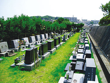 聖徳久里浜霊園の墓域